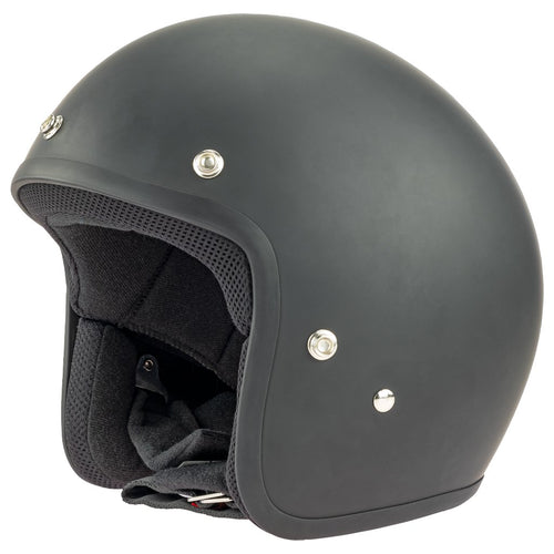 NEX - Jet Solid Matte Helmet With Studs