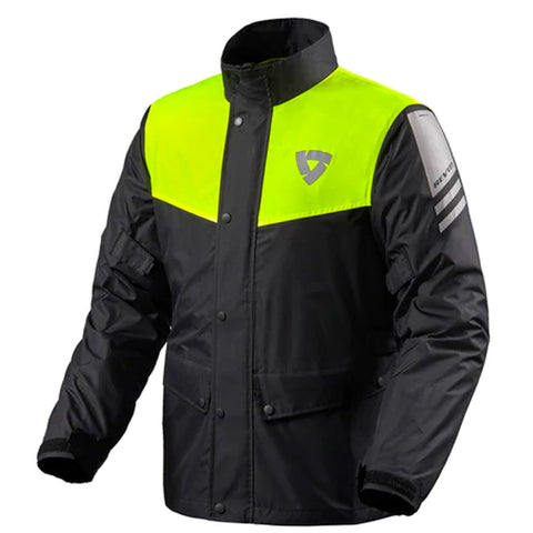 Rev-It - Nitric 3 H20 Black/Yellow Rain Jacket
