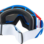 Nitro - NV-100 Iridium Red/White/Blue MX Goggle