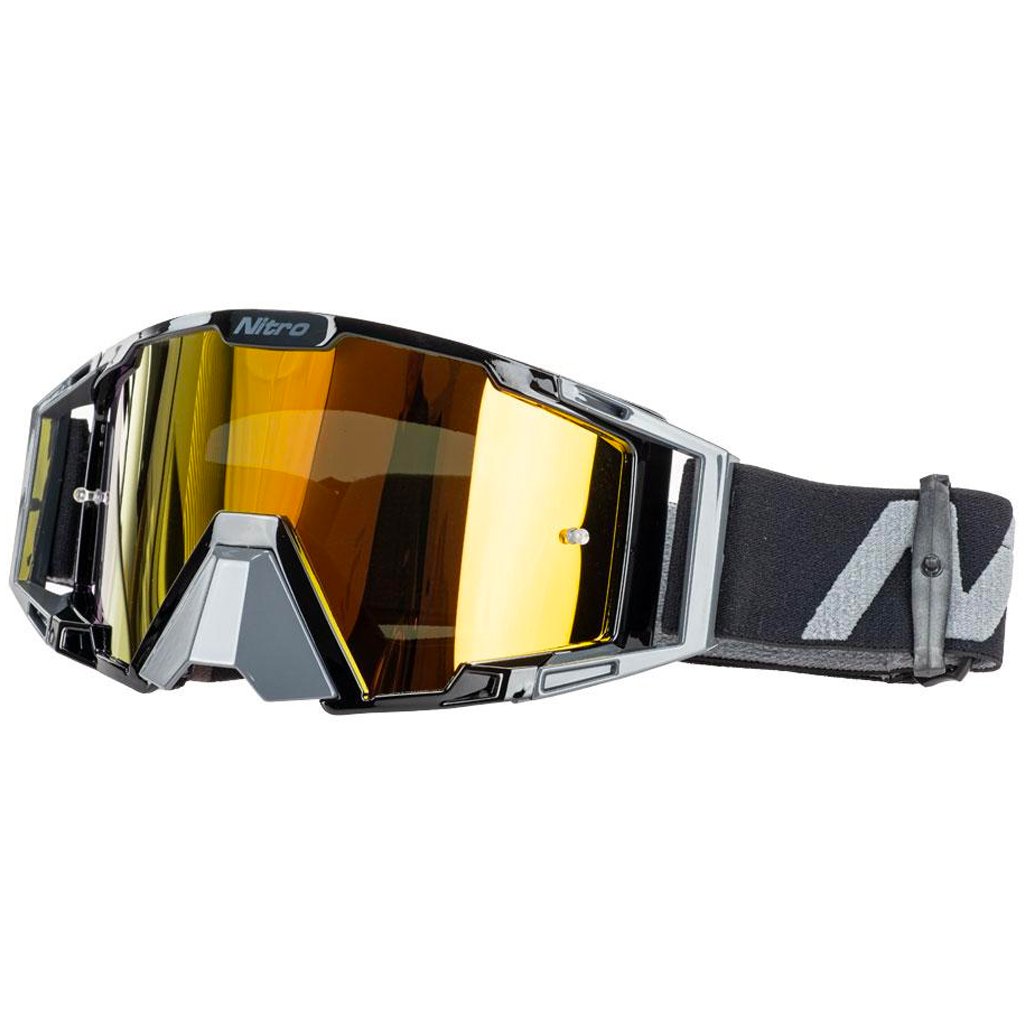 Nitro - NV-100 Iridium Black/Grey MX Goggle