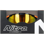 Nitro - NV-100 Iridium Black/Orange MX Goggle