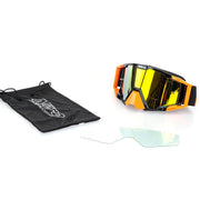 Nitro - NV-100 Iridium Black/Orange MX Goggle