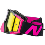 Nitro - NV-100 Iridium Black/Pink MX Goggle
