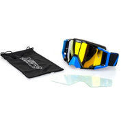 Nitro - NV-100 Iridium Black/Blue MX Goggle