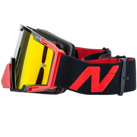 Nitro - NV-100 Iridium Black/Red MX Goggle