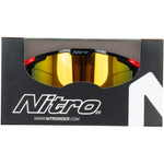 Nitro - NV-100 Iridium Black/Red MX Goggle