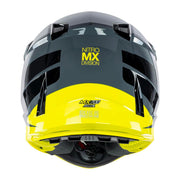 Nitro - MX700 Recoil Grey/Yellow Helmet