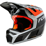 Fox - V3 RS DVIDE Black/Orange Helmet