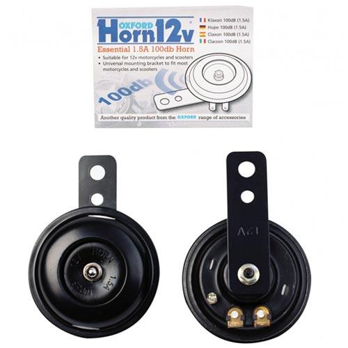 Oxford - Black 12V Horn