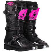 Oneal - Youth Rider Pro Black/Pink MX Boots