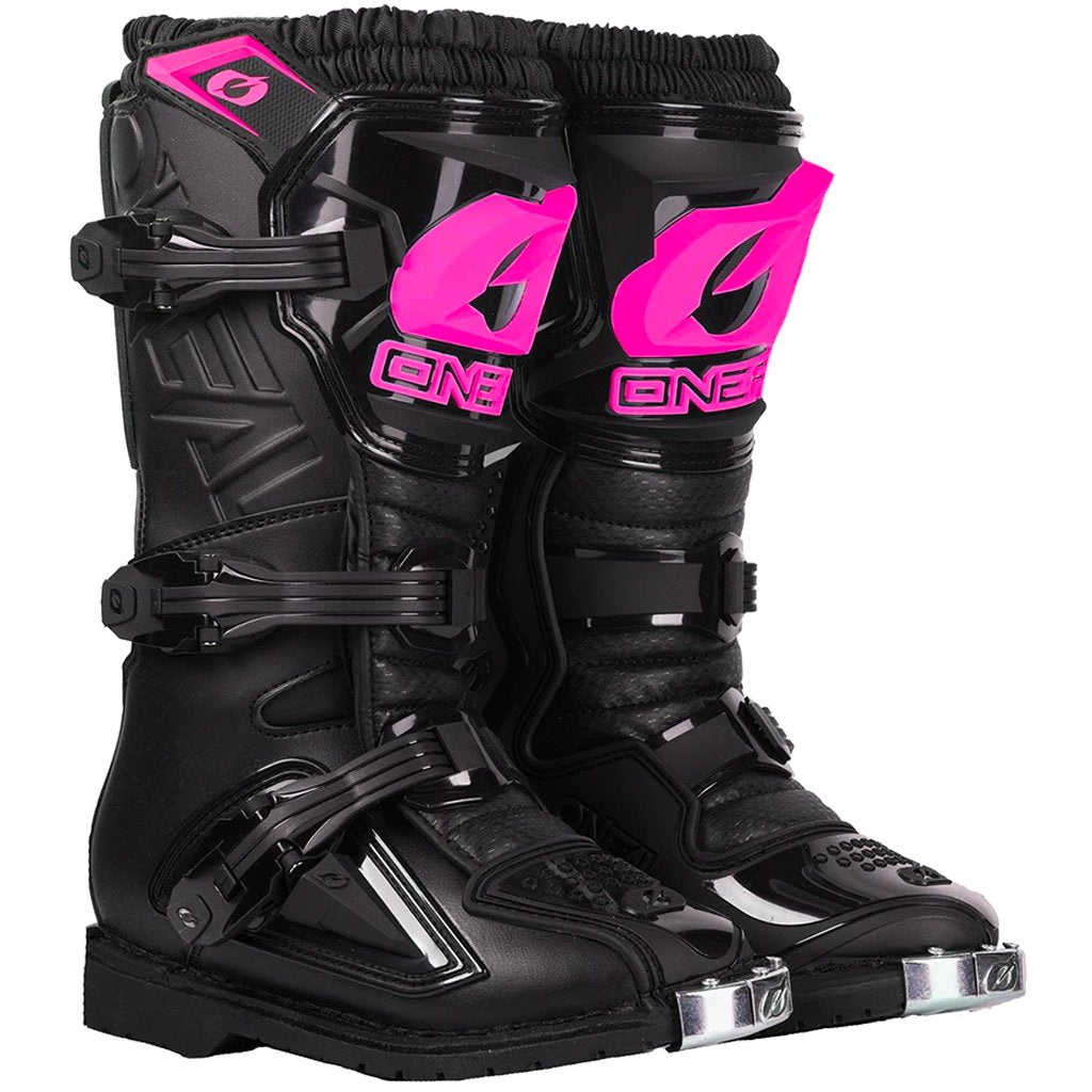 Oneal - Youth Rider Pro Black/Pink MX Boots