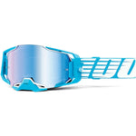 100% - Armega Oversized Blue Iridium Goggle