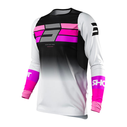 Shot - 2022 Womens Contact Shelly Black/Pink Jersey