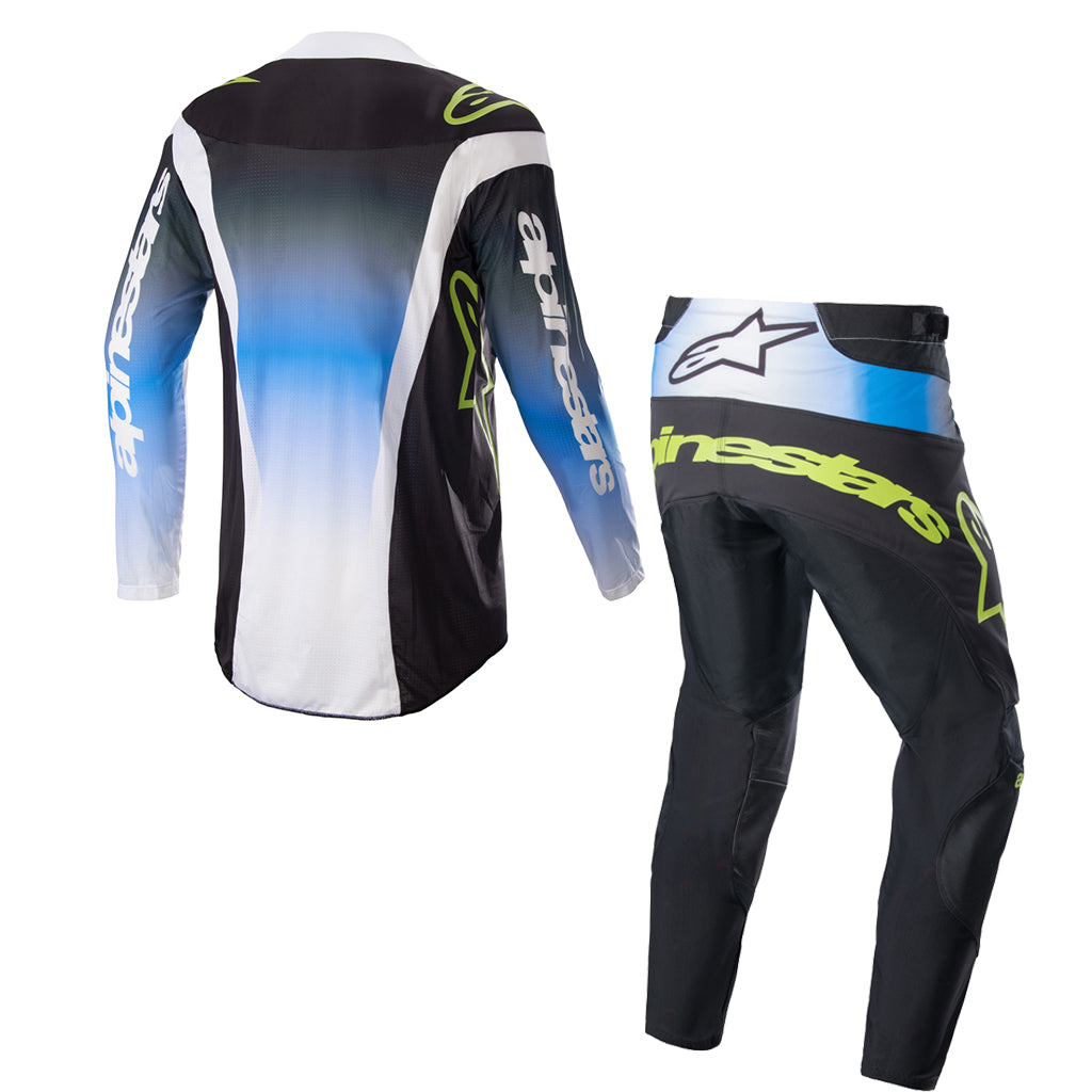 Alpinestars - 2023 Techstar Push Blue/White MX Combo