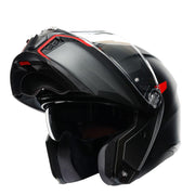 AGV - Tourmodular Fequency Grey/Red Modular Helmet