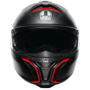 AGV - Tourmodular Fequency Grey/Red Modular Helmet