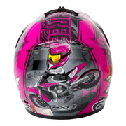 RXT - Youth Racer 3 Pink Helmet