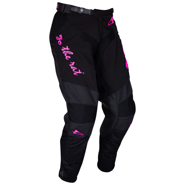 Rat Racing - Go The Rat Black/Pink Pants