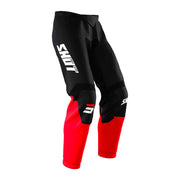 Shot - 2022 Raw Burst Black/Red Pants