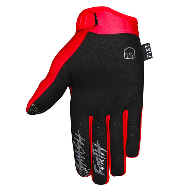 Fist - Youth Red Stocker Gloves