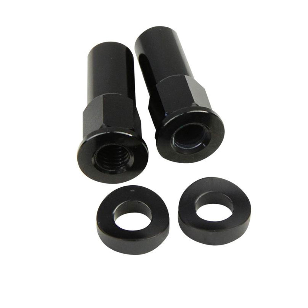 States MX - Black Rim Lock Nut Kit