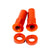 States MX - Orange Rim Lock Nut Kit