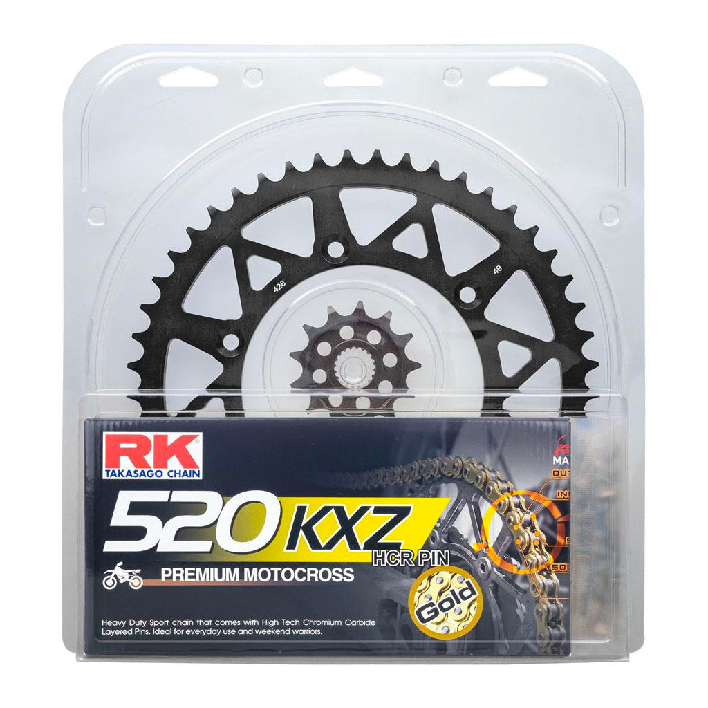 RK - Kawasaki KX250F Chain & Sprocket Lite Kit - 13/50