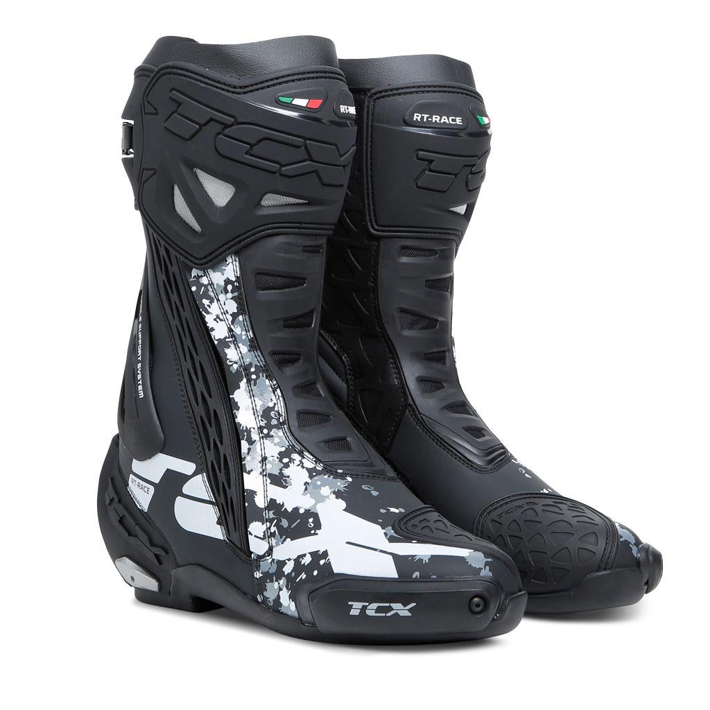 TCX - RT-Race Black/White/Grey Boots