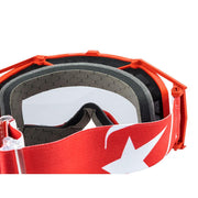 Ariete - 8K Red/White Mirror Goggles