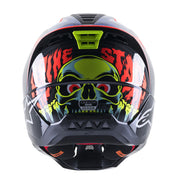 Alpinestars - 2023 SM5 Solar Flare Blue/Red Helmet