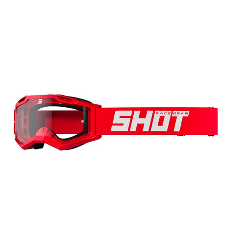 Shot - Assault 2.0 Solid Red Goggles