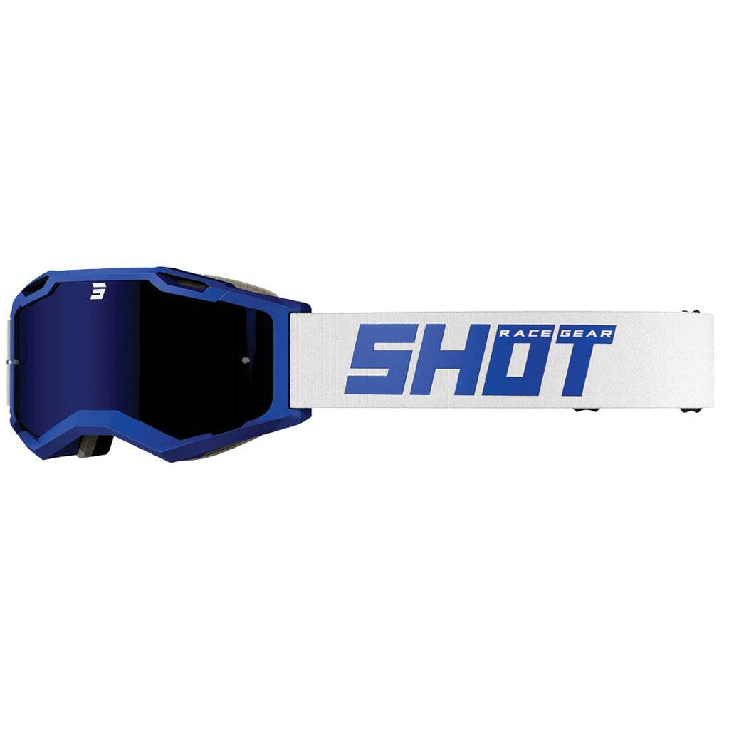 Shot - 2025 Iris 2.0 Blue/White Goggles