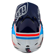 TLD - SE4 Poly Skooly Blue/Orange Helmet