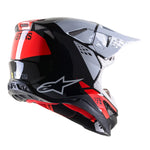 Alpinestars - S-M8 Factory Black/White/Red Helmet