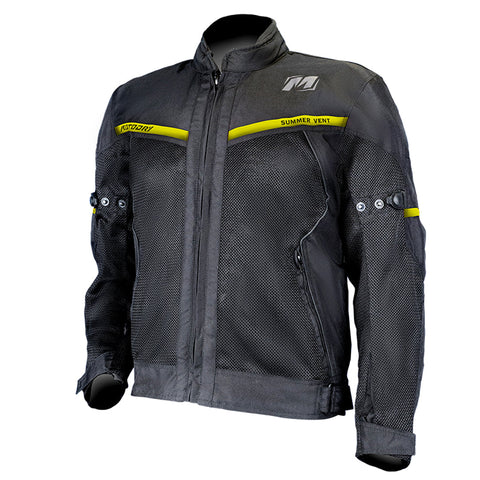 Moto Dry - Summer-Vent Black/Yellow Jacket
