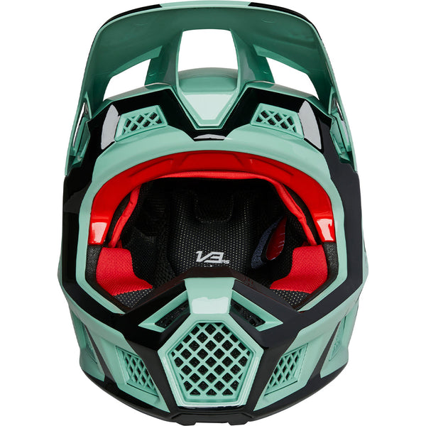 Fox - V3 RS DVIDE Teal/Black Helmet