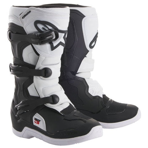 Alpinestars - Tech 3s V2 Black/White Youth MX Boots