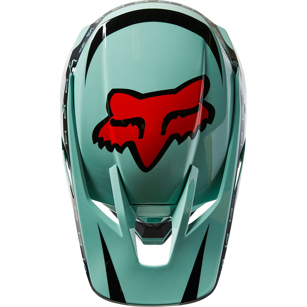 Fox - V3 RS DVIDE Teal/Black Helmet