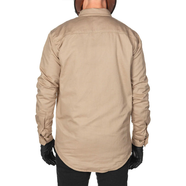 Akin Moto - Trusty Khaki Motorcycle Shirt