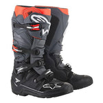 Alpinestars - Tech 7 Enduro Black/Grey/Flo Red MX Boots
