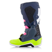 Alpinestars - Tech 7 Navy/Pink/Yellow MX Boots