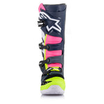 Alpinestars - Tech 7 Navy/Pink/Yellow MX Boots