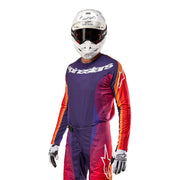 Alpinestars - 2024 Techstar Pneuma Purple/Orange MX Combo