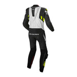 Macna - Tracktix Black/Yellow 1pc Leather Suit
