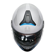 AGV - Tourmodular Fequency White/Blue Modular Helmet