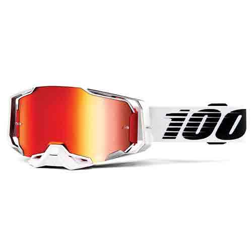 100% - Armega Lightsaber Red Iridium Goggles