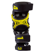 Mobius - X8 White/Yellow Knee Brace Pair