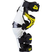 Mobius - X8 White/Yellow Knee Brace Pair