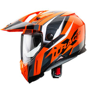 Caberg - Xtrace Adventure Orange/Black/White Helmet