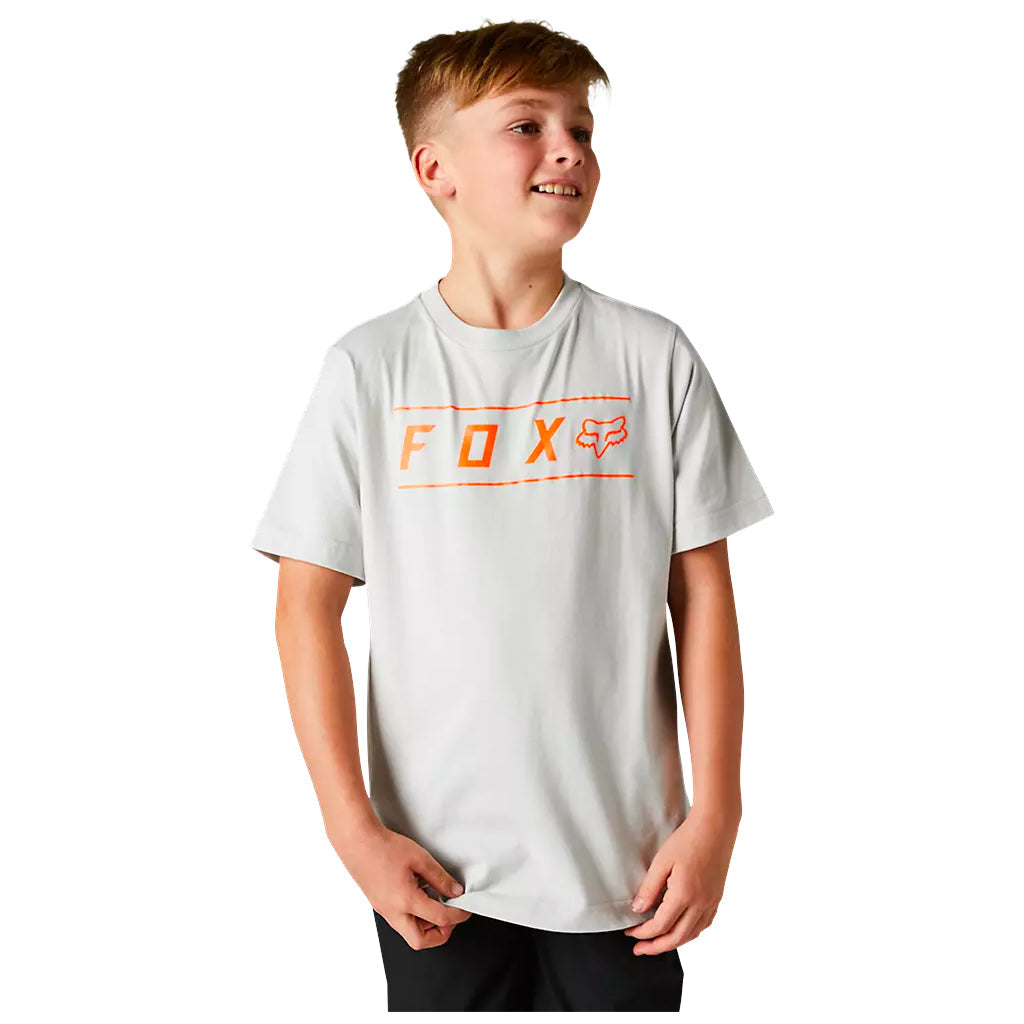 Fox - Youth Pinnacle SS Grey Tee